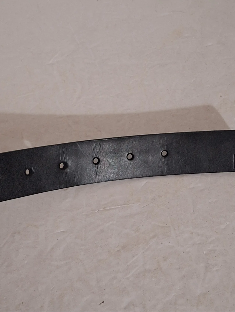 Michael Kors Leather L/XL Women's Twist Reversible Black Gray Belt Buckle Logo